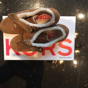 Michael Kors wedge booties